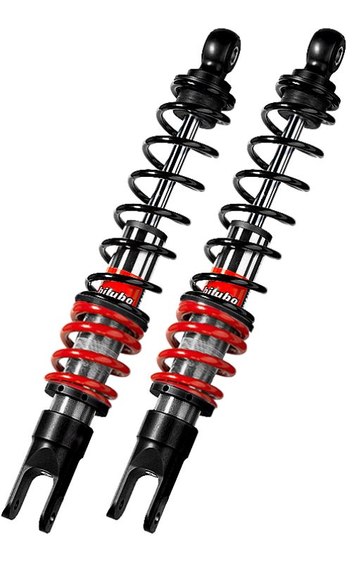 Bitubo YGB0 Rear Adjustable Twinshocks Spring Preload Red And Black Springs SC209YGB01