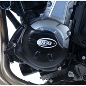 R&G Racing Black Slash Cut Engine Case Cover LHS For 2017-2024 Kawasaki Ninja 650 EX650