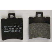 EBC 1 Pair Premium SFA Organic OE Replacement Brake Pads MPN SFA193