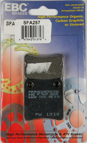EBC 1 Pair Premium SFA Organic OE Replacement Brake Pads MPN SFA257