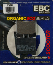 EBC 1 Pair Premium SFA Organic OE Replacement Brake Pads MPN SFA298