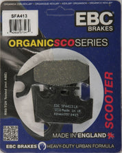 EBC 1 Pair Premium SFA Organic OE Replacement Brake Pads MPN For Suzuki UH200 Burgman 2014-2020