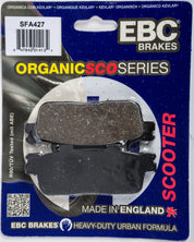 EBC 1 Pair Premium SFA Organic OE Replacement Brake Pads MPN SFA427
