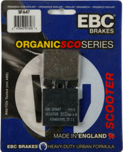 EBC 1 Pair Premium SFA Organic OE Replacement Brake Pads For Malaguti F18 2003-2004