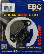 EBC 1 Pair Premium SFA Organic OE Replacement Brake Pads MPN SFA83