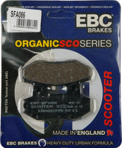 EBC 1 Pair Premium SFA Organic OE Replacement Brake Pads MPN SFA86
