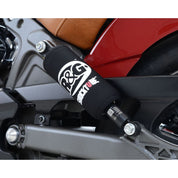 R&G Racing Black Shocktube Shock Protector For 2019-2020 Aprilia RSV4 1100 Factory