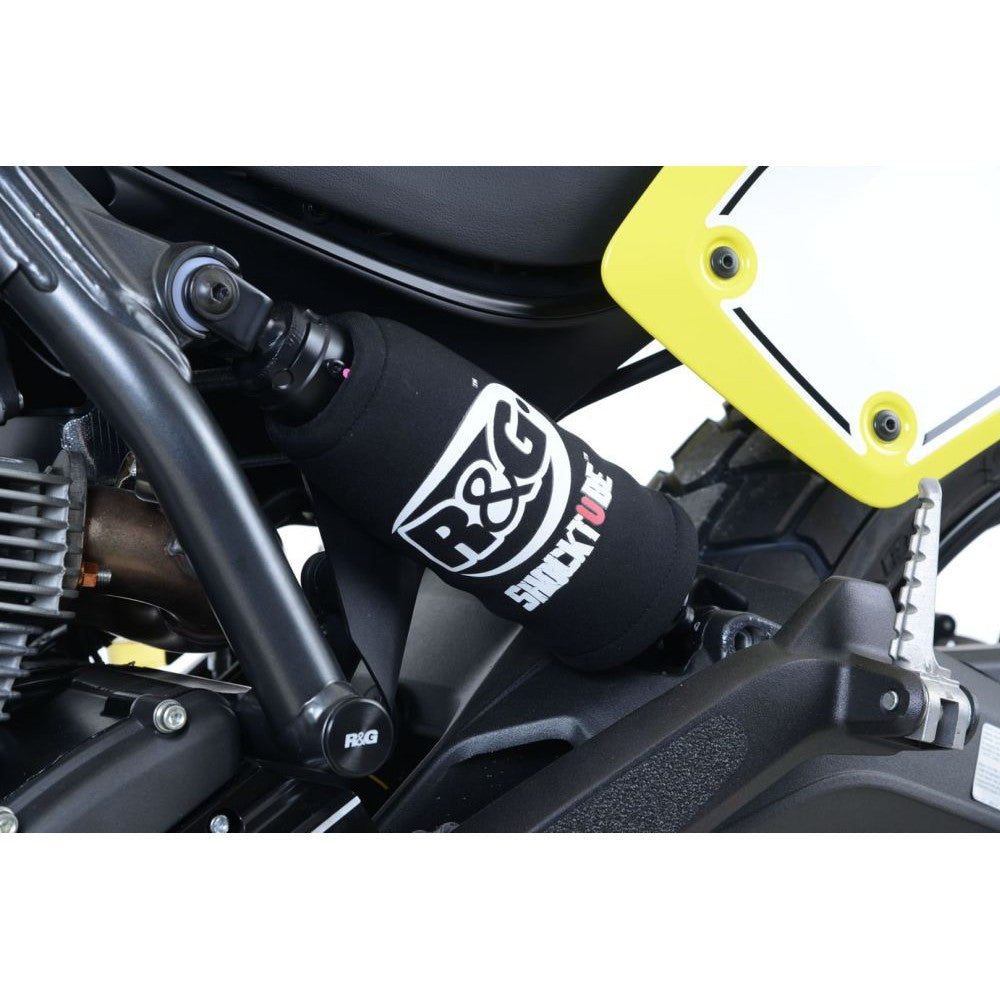 R&G Racing Black Shocktube Shock Protector For 2009-2012 Husaberg FE390