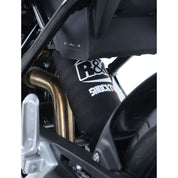 R&G Racing Black Shocktube Shock Protector For 2013-2018 Aprilia Caponord 1200