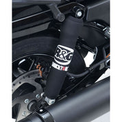 R&G Racing Black Shocktube Shock Protector For 2015-2018 Harley-Davidson Street 500 XG500