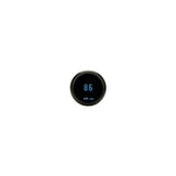 Round Ambient air temp,-40 to 250 degrees, 2-1/16", black, blue
