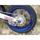 Protectores de basculante negros R&G Racing para Honda XR650R 2000-2008