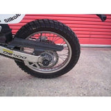 Protectores de basculante negros R&G Racing para Suzuki DRZ400 2003-2004