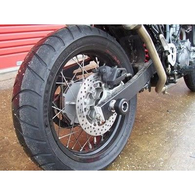 R&G Racing Black Swingarm Protectors For 2009-2016 Yamaha XT660 Tenere Z