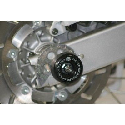 R&G Racing Black Swingarm Protectors For 1974-1981 Yamaha DT125 R