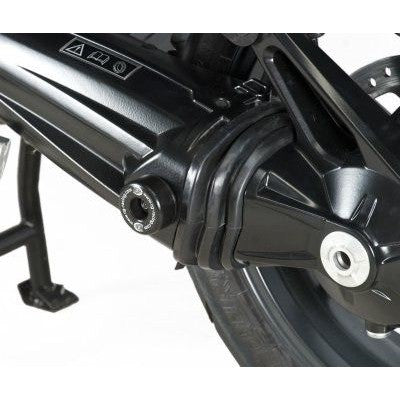 R&G Racing Black Swingarm Protectors For 2012-2015 Triumph Tiger Explorer ABS 1200