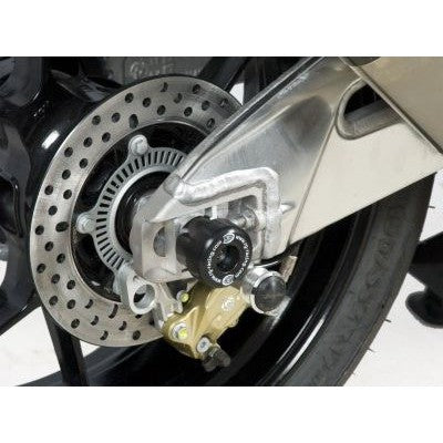 R&G Racing Black Swingarm Protectors For 2019-2024 Aprilia RSV4 1100 Factory
