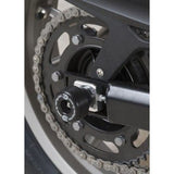 Protectores de basculante negros R&G Racing para Husqvarna TR650 Strada 2012-2013