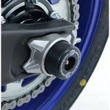 Protectores de basculante negros R&G Racing para Yamaha MT-07 y FZ-07 (2014-2024)
