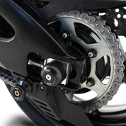 R&G Racing Black Swingarm Protectors For 2016-2017 Suzuki GSXS1000