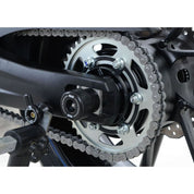 R&G Racing Black Swingarm Protectors For 2016-2020 Yamaha MT-07 Tracer 700 FJ-07