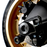 R&G Racing Black Swingarm Protectors For 2009-2024 Yamaha YZF R1