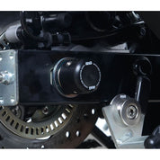 R&G Racing Black Swingarm Protectors For 2017-2024 Suzuki GSX-R125