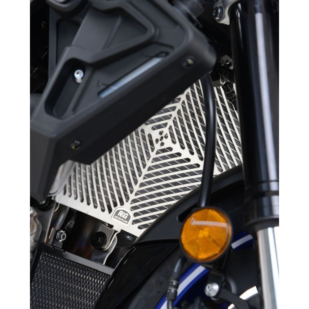 R&G Racing Stainless Steel Radiator Guard For 2018-2024 Yamaha MT-10