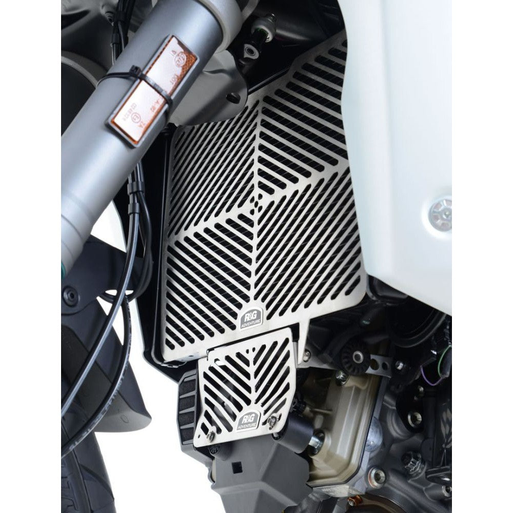 R&G Racing Stainless Steel Radiator Guard For 2015-2017 Ducati Multistrada 1200