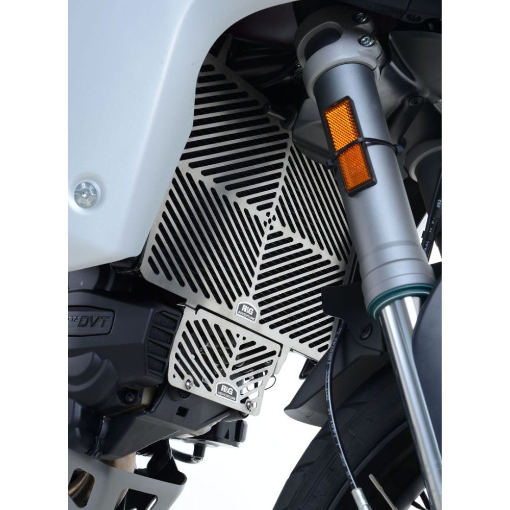 R&G Racing Stainless Steel Radiator Guard For 2015-2017 Ducati Multistrada 1200