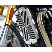 R&G Racing Stainless Steel Radiator Guard For 2016-2024 Triumph Bonneville T120