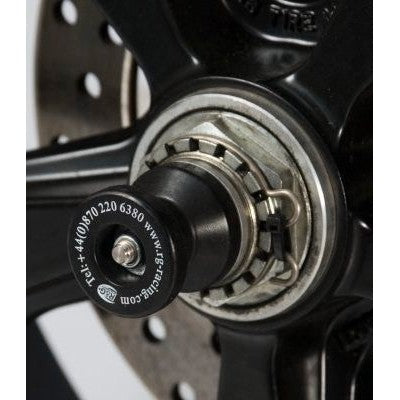 R&G Racing Black Spindle Sliders For 1996-2002 Ducati 748 Biposto