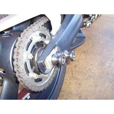 R&G Racing Black Spindle Sliders For 2005-2012 Honda VTR1000 SP-1 SS0015BK