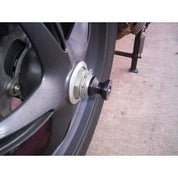 R&G Racing Black Spindle Sliders For 2007-2012 Triumph Tiger 1050 SS0019BK