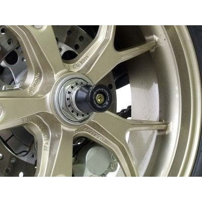 R&G Racing Black Spindle Sliders For 2009-2011 Ducati Monster 1100
