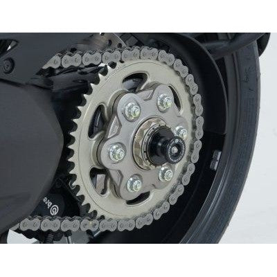 R&G Racing Black Spindle Sliders For 2011-2018 Ducati Diavel