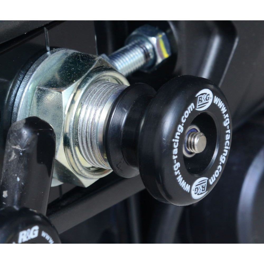 R&G Racing Black Spindle Sliders For 2017-2024 Yamaha TMAX 530