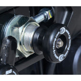 R&G Racing Black Spindle Sliders For 2017-2024 Yamaha TMAX 530