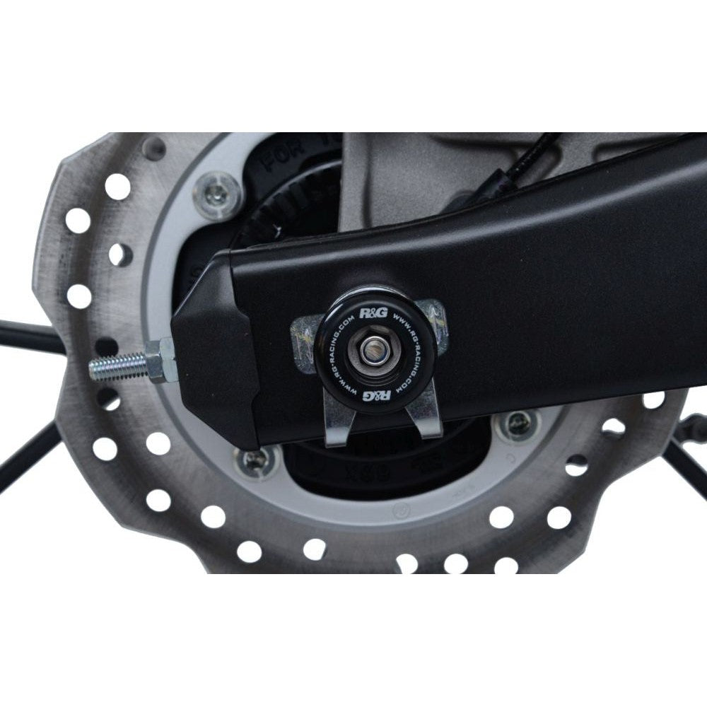 R&G Racing Black Spindle Sliders For 2018-2024 Honda CB125R SS0049BK