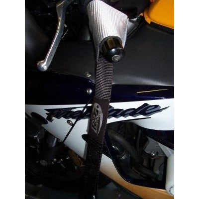 R&G Racing Black Premium Handlebar Top Straps For 2013-2018 Aprilia Caponord 1200