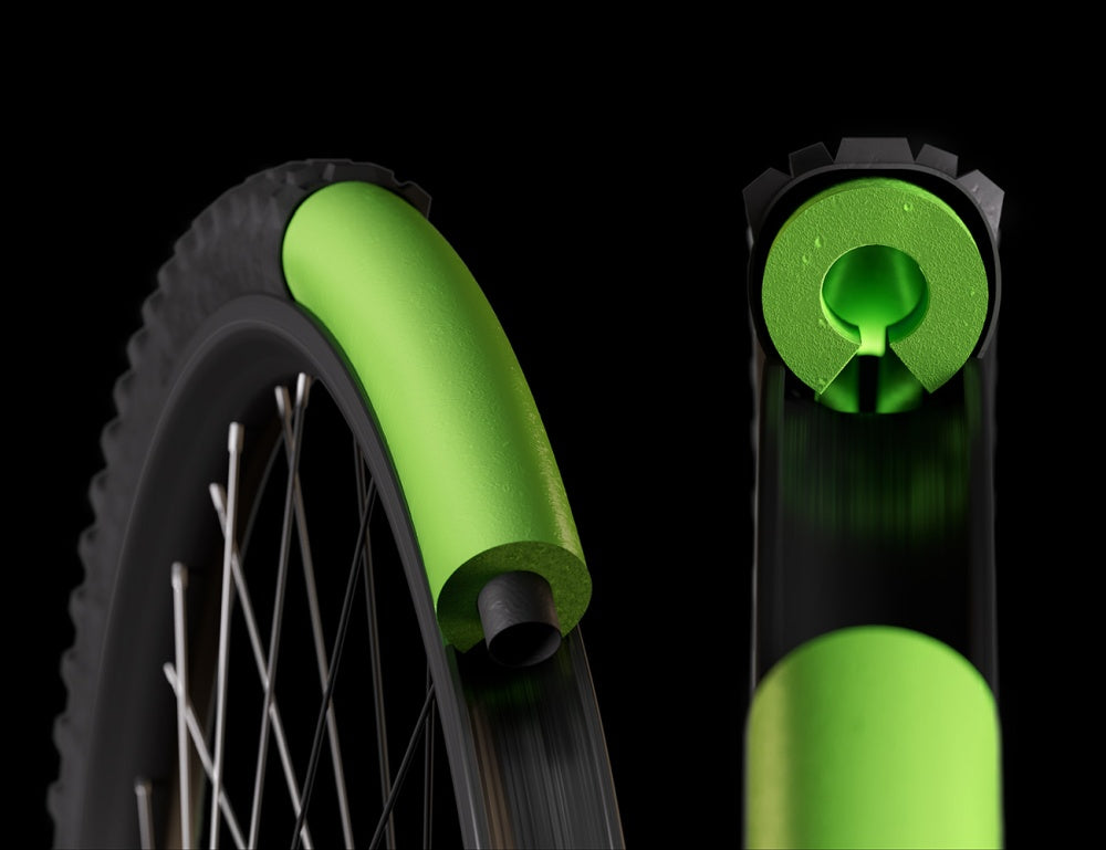 Technomousse Tubeless Anti-Puncture Protection Fitting Green Constrictor For +27.5in Wheels