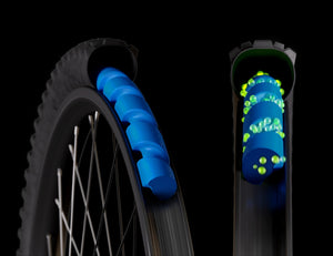 Technomousse Tubeless Anti-Puncture Protection Fitting Blue Vertigo For Wheels