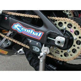 R&G Racing Black Toe Chain Guards - ABS Shark's Fin TG0001BK