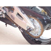 R&G Racing Clear Toe Chain Guards - ABS Shark's Fin TG0001CL