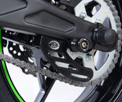 R&G Racing Black Toe Chain Guards - Road Racing Toe Guard For 2008-2013 Aprilia Mana 850