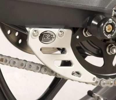 R&G Racing Black Toe Chain Guards For 2013 Triumph Daytona 675