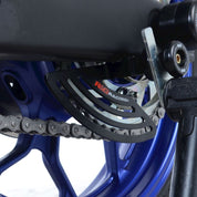 R&G Racing Black Toe Chain Guards For 2018-2024 Yamaha MT-03