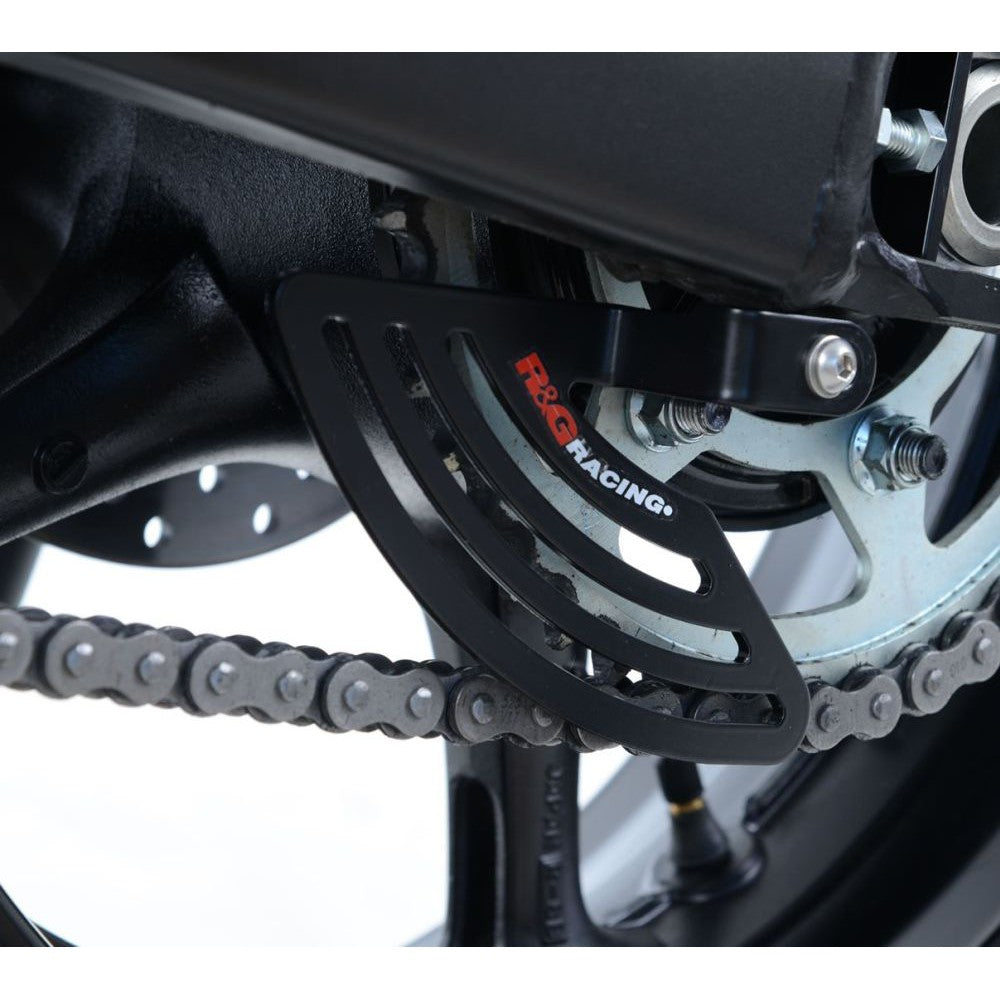 R&G Racing Black Toe Chain Guards For 2015-2024 Yamaha YZF R1