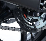 R&G Racing Black Toe Chain Guards For 2015-2024 Yamaha YZF R1