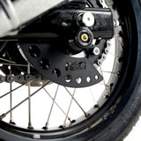 R&G Racing Black Toe Chain Guards For 2019-2023 Royal Enfield Continental GT 650